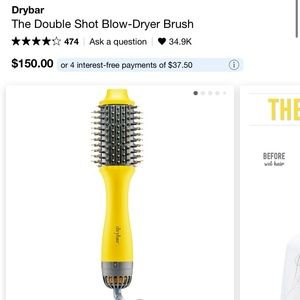 Dry Bar The Double Shot Oval Blow-Dryer Brush